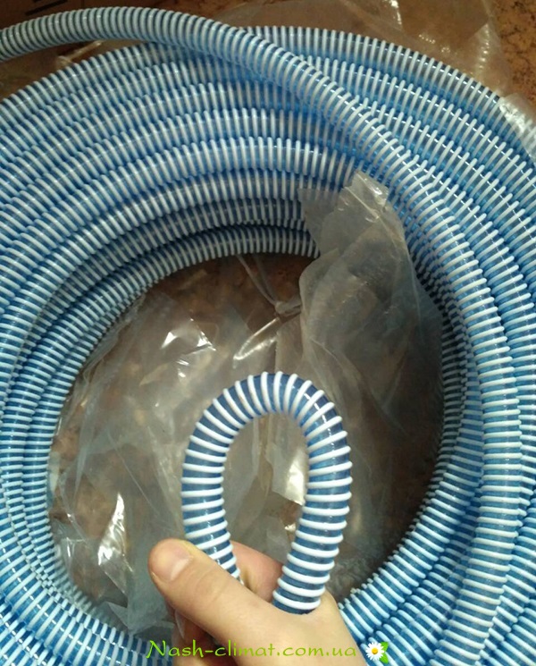 Трубка спиральная для слива конденсата, Украина.
